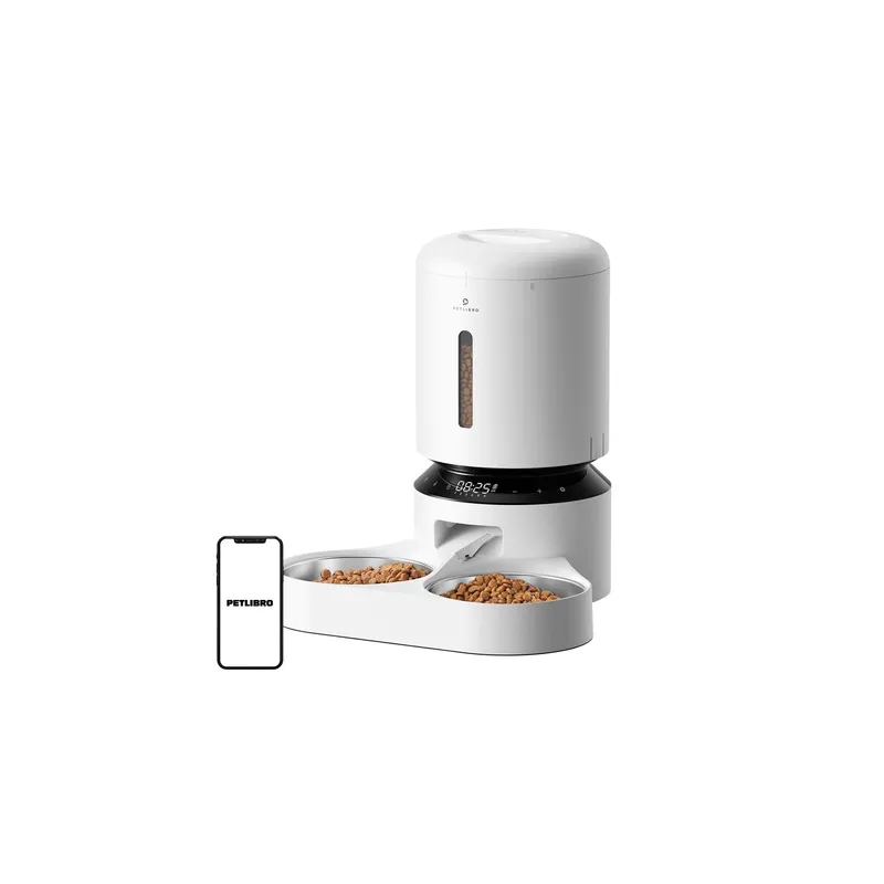 Petlibro Granary food dispenser with double bowl 5L (white)